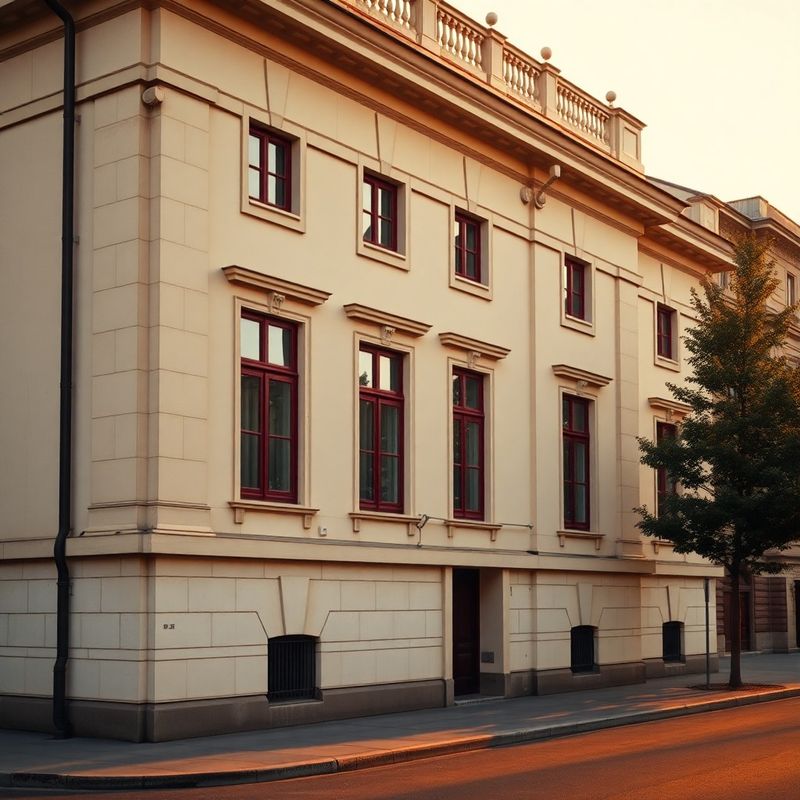 Fațadă neoclasică pe Strada Republicii din Oradea